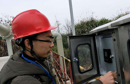 污水處理行業\聯測pH、電磁服役于浙江建業化工污水處理站